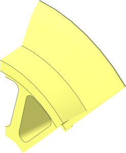 ~| BBB Train Wheel XL Flanged Driver 17.6 mm - Eighth Segment