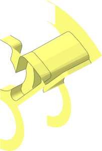 ~| BBB Train Wheel Medium 24.0 mm - Spoke With Plughole and Axle - Half