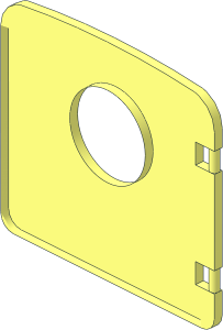 ~Duplo Door  1 x  4 x  3 with Arched Top with Porthole without Front