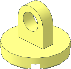 Tile  2 x  2 Round with Lifting Ring