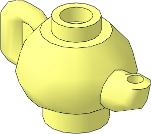 Minifig Teapot Minifig Teapot