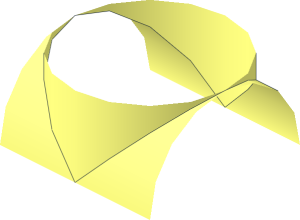 Cylinder Junction 1 to 1 with Intersection Lines 1.0