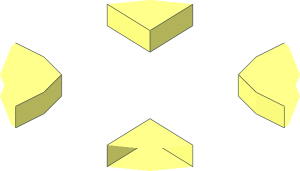 Technic Axle Hole Semi-Reduced Tooth