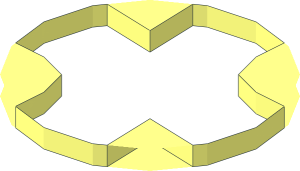 Technic Axle Hole Semi-Reduced