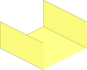 Box with  3 Faces without  5 Edges