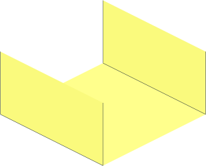 Box with 3 Faces without 4 Adjacent and 2 Parallel Edges