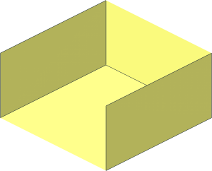 Box with  4 Faces without  3 Parallel Edges