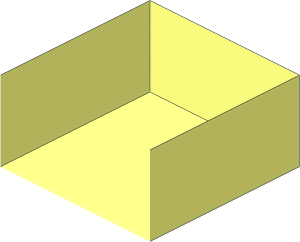 Box with  4 Faces without  4 Adjacent Edges
