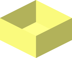 Box with 5 Faces without Any Edges