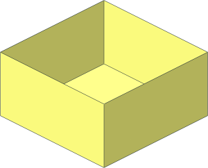Box with 5 Faces and All Edges