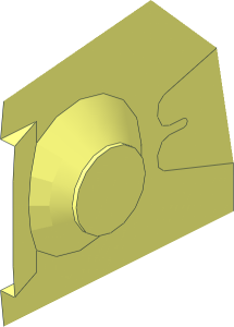 Click Lock Hinge Single Finger for Plate Ends - Common Parts