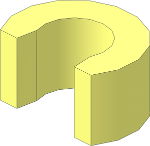 Clip without Attachment (Thick C-Clip)