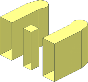 Clip for Roadsign and Click-Hinge