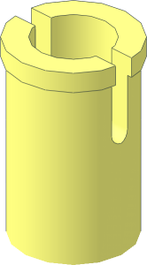 Technic Pin 1.0 without Base Collar