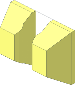 Duplo Door Hinge Socket