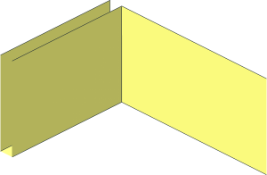 Fillet Plain 3 LDU to Side-Wall