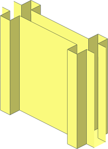 Fillet Reinforced  3 LDU Inter-Stud