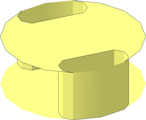 Stud Filler with 2 Holes on Sides