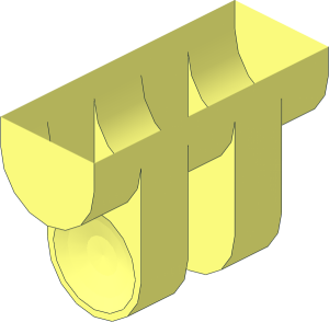 Hinge Plate 2 Fingers