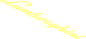 Logo Lamborghini Text