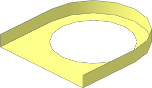 Peg Hole End Extended Medium