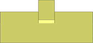 Rib T-Shaped for 45 Degree Plate Edges