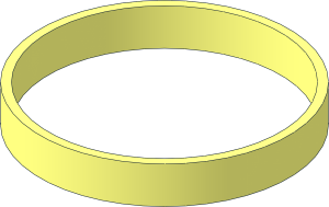 Duplo Hollow Underside Stud Wide