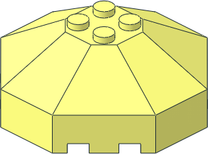 Windscreen 6 x 6 Octagonal Canopy without Axlehole Windscreen 6 x 6 Octagonal Canopy without Axlehole