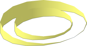 Stud Tube Open Sliced