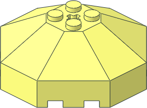 Windscreen  6 x  6 Octagonal Canopy with Axlehole