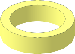 Stud Tube Open without Base Edges