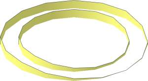 Stud Tube Open 0.500 Sloped