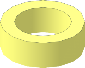 Stud Open For Round 2x2 Parts without Base Edges