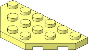 Plate  3 x  6 without Corners