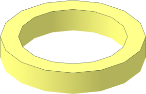 Stud Duplo Open without Base Edge