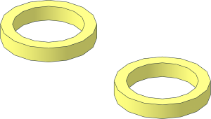 Stud Duplo Open Group  1 x  2