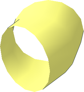 Torus Tube  1 x 0.4444 x 0.125