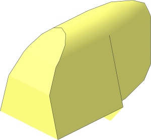 Single Tooth for Technic Gear 24 Tooth Crown Type 1
