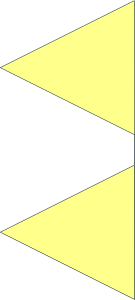 Triangular Prism with 3 Faces without 1 Edge