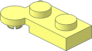 Hinge Plate  1 x  4 Top