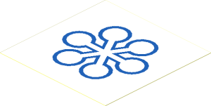 Sticker  3.1 x  3.1 with Refrigeration Symbol