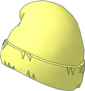 Minifig Headdress Beanie with Pom Pom