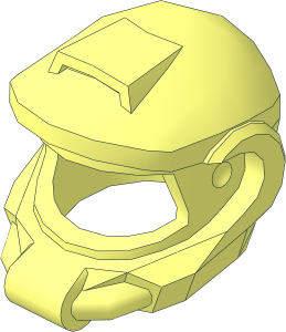 Minifig Helmet Sport with Front Handle