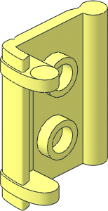 Minifig Book Base with Two Studs