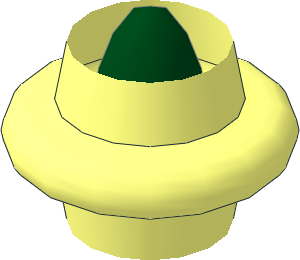 ~Hose Flexible 10L Middle Segment with Dark Green Core Radius 2.5 ~Hose Flexible 10L Middle Segment with Dark Green Core Radius 2.5