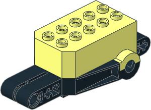 ~Motor Pull Back  4 x  9 x  2.333 Type 1 Body with Black Base