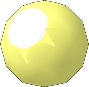 Technic Ball Joint with Axlehole Blind with White Circle Pattern