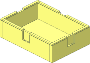 Container 44 x 32 x 12 Box Bygglek