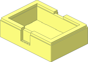 Container 22 x 16 x  6 Box Bygglek