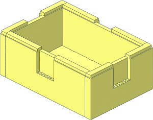 Container 32 x 22 x 12 Box Bygglek